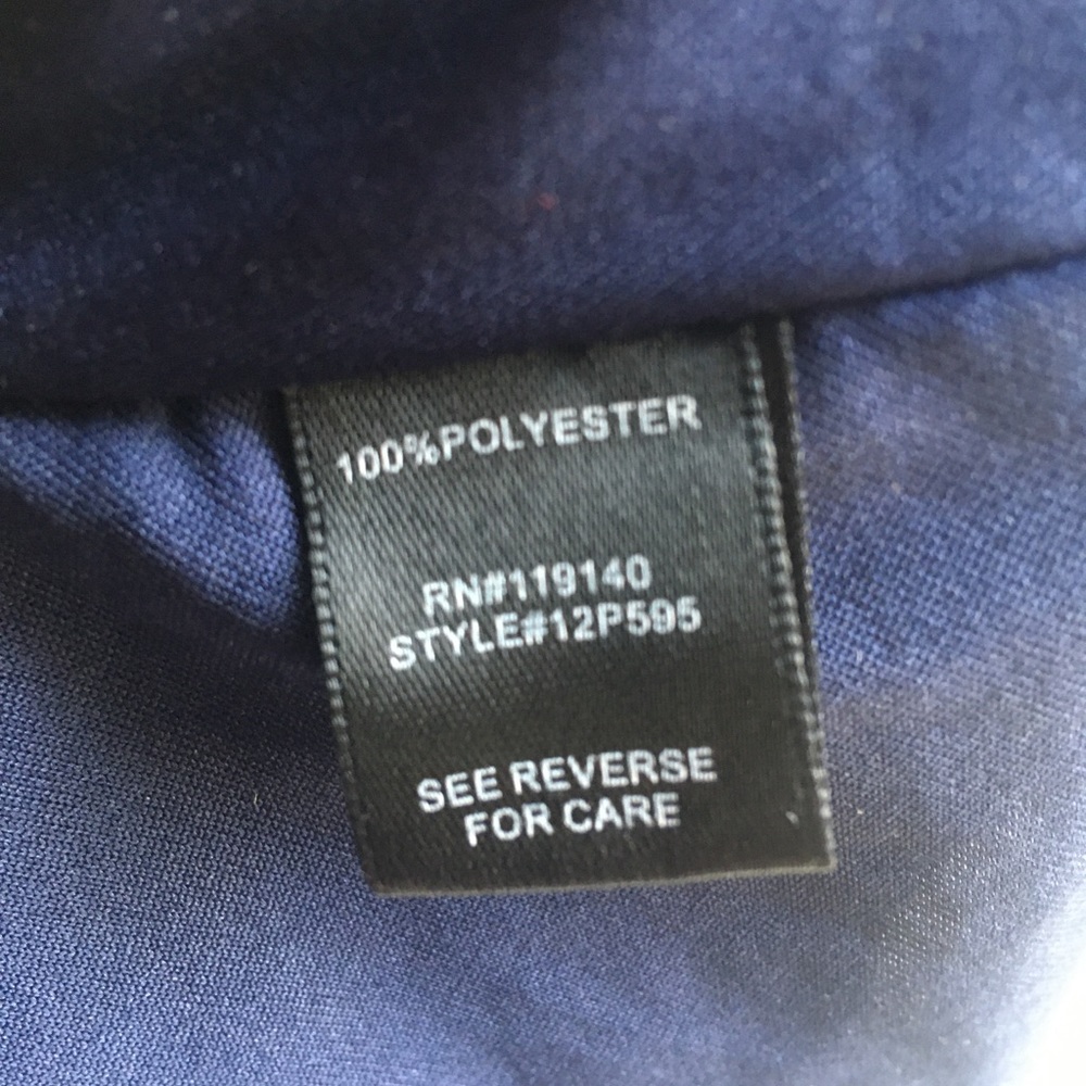 NWOT Double Zero Navy Blue Dress - Picture 16 of 16